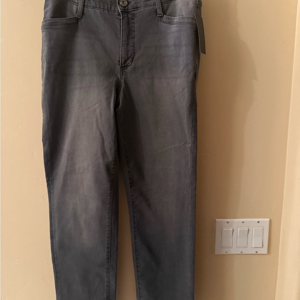 Women's Straight Leg Jeans - Gray Wynne Denim